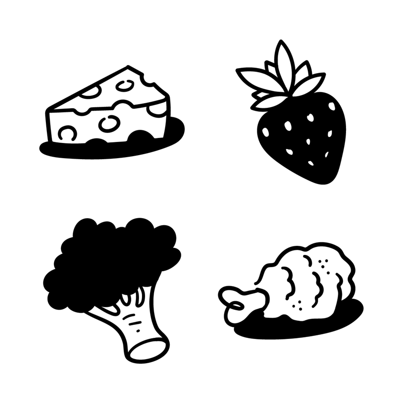 Sharpie Food Icons image